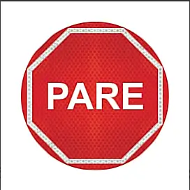 Placa Sinalização
